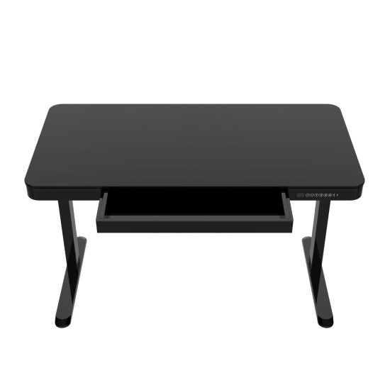 Biurko z elektryczną regulacją wysokości Tuckano  ET119W-C czarne 140 x 70 cm